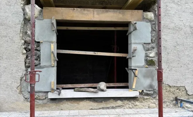 Ouverture murale et création de fenêtres en maçonnerie traditionnelle à Rumilly, Annecy, Batisphère